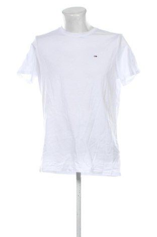 Męski T-shirt Tommy Jeans, Rozmiar XL, Kolor Biały, Cena 122,77 zł, #137889972
