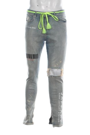 Męskie jeansy Unbranded, Rozmiar L, Kolor Niebieski, Cena 89,99 zł, #137853243