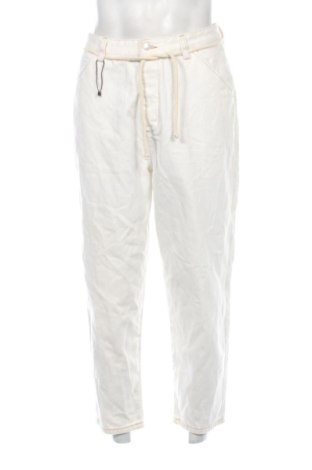 Herren Jeans Zara, Größe L, Farbe Ecru, Preis € 17,99, #137878992