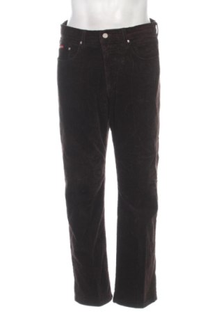 Pantaloni raiați de bărbați Lee Cooper, Mărime M, Culoare Maro, Preț 52,99 Lei, #137882347