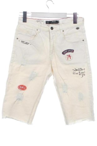 Pantaloni scurți de bărbați Blue Rebel, Mărime S, Culoare Ecru, Preț 78,74 Lei, #137840296