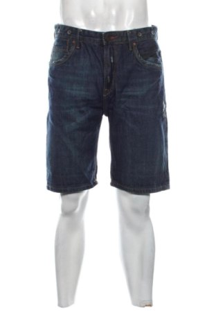 Męskie szorty Pull&Bear, Rozmiar L, Kolor Niebieski, Cena 71,97 zł, #137889238
