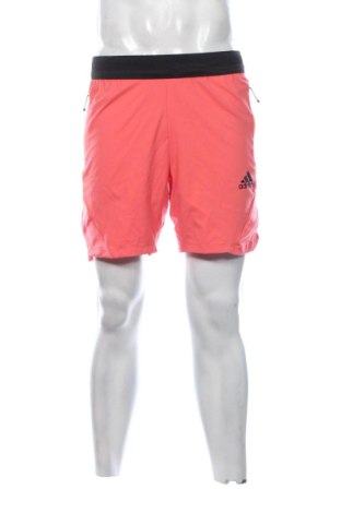 Ανδρικό κοντό παντελόνι Adidas, Μέγεθος S, Χρώμα Ρόζ , Τιμή 23,99 €, #137846982
