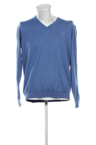 Męski sweter Gant, Rozmiar XL, Kolor Niebieski, Cena 474,15 zł, #137879065