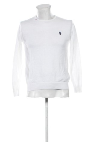 Férfi pulóver U.S. Polo Assn., Méret S, Szín Fehér, Ár 15 213 Ft, #137899294