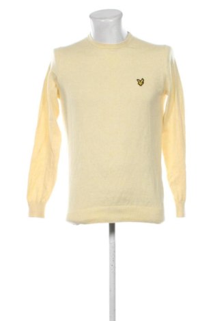Pulover de bărbați Lyle & Scott, Mărime M, Culoare Galben, Preț 409,53 Lei, #137904536