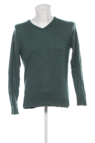 Мъжки пуловер Tommy Hilfiger, Размер M, Цвят Зелен, Цена 91,00 €, #137879083