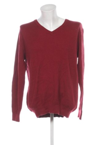 Męski sweter John Cabot, Rozmiar XXL, Kolor Czerwony, Cena 64,99 zł, #137888028