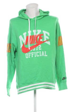 Мъжки суитшърт Nike, Размер M, Цвят Зелен, Цена 37,32 €, #137835033