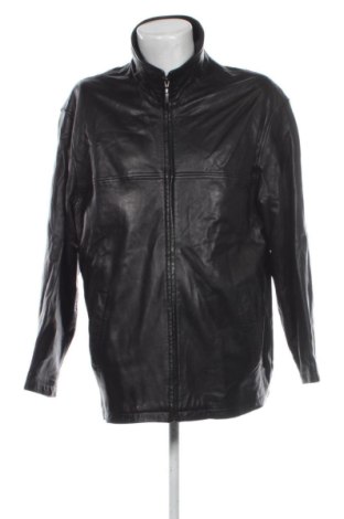 Мъжко кожено яке PkZ, Размер XL, Цвят Черен, Цена 73,16 €, #137859552