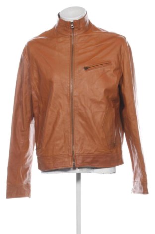 Мъжко кожено яке Unbranded, Размер XL, Цвят Кафяв, Цена 79,25 €, #137889231