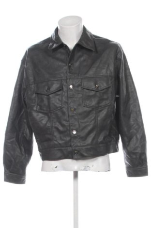 Herren Lederjacke Zara, Größe L, Farbe Schwarz, Preis 24,99 €, #137889506