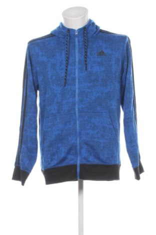 Herren Sweatshirt Adidas, Größe L, Farbe Blau, Preis 28,99 €, #137880435