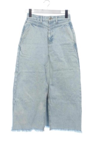 Fustă Zara, Mărime XS, Culoare Albastru, Preț 94,48 Lei, #137842558