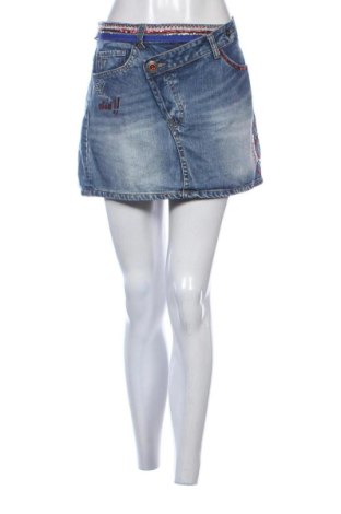 Fustă Desigual, Mărime L, Culoare Albastru, Preț 171,99 Lei, #137845149
