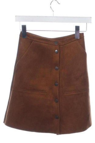 Fustă Lindex, Mărime XS, Culoare Maro, Preț 51,00 Lei, #137847529