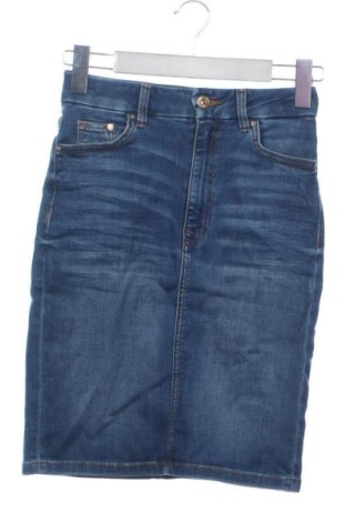 Rock H&M, Größe XS, Farbe Blau, Preis 14,86 €, #137859080