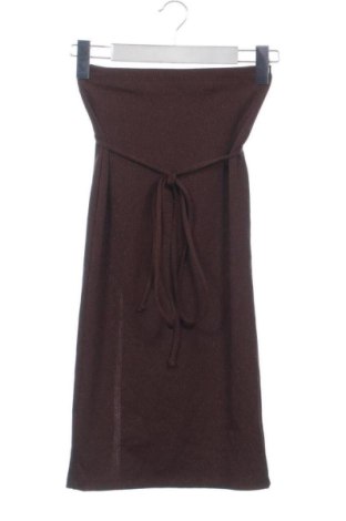 Fustă H&M, Mărime XXS, Culoare Maro, Preț 61,99 Lei, #137870840