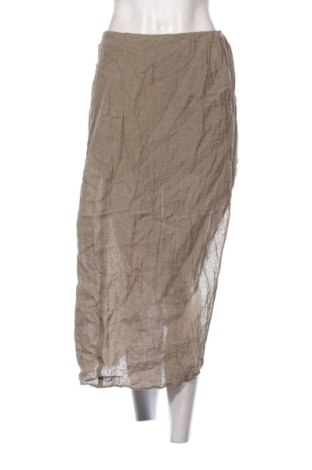 Fustă Massimo Dutti, Mărime L, Culoare Bej, Preț 111,99 Lei, #137833795