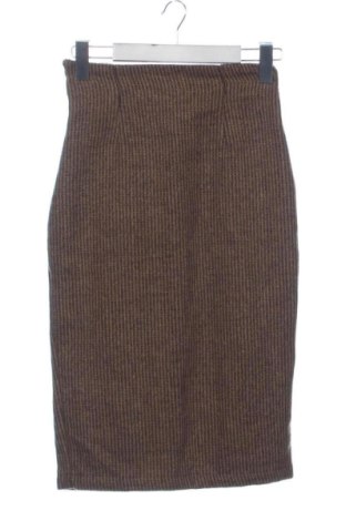 Rock SHEIN, Größe XS, Farbe Braun, Preis 11,81 €, #137861396