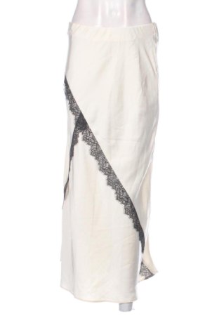 Fustă Zara, Mărime M, Culoare Ecru, Preț 73,49 Lei, #137834856