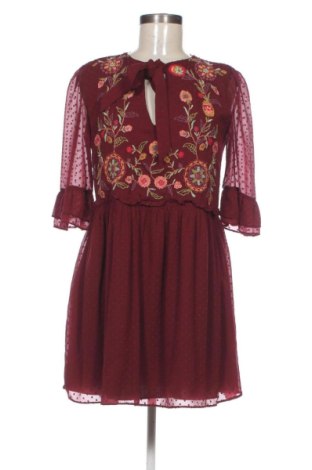 Kleid Zara, Größe M, Farbe Rot, Preis 14,00 €, #137884148