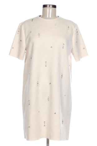 Rochie Zara, Mărime L, Culoare Ecru, Preț 73,49 Lei, #137890041