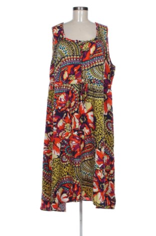Kleid Ulla Popken, Größe XXL, Farbe Mehrfarbig, Preis 24,99 €, #137863326