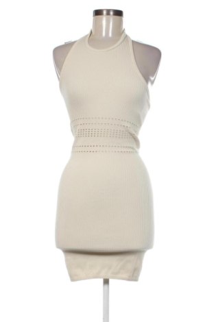 Rochie Bershka, Mărime XS, Culoare Ecru, Preț 104,15 Lei, #137871988