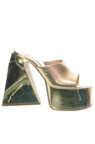 Γυναικείες παντόφλες Naked Wolfe, Μέγεθος 36, Χρώμα Χρυσαφί, Τιμή 170,56 €