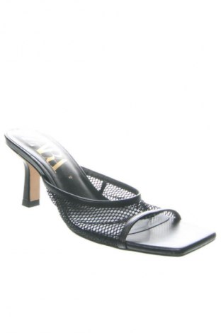 Γυναικείες παντόφλες Zara, Μέγεθος 40, Χρώμα Μαύρο, Τιμή 20,99 €