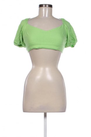 Damen Shirt Bershka, Größe S, Farbe Grün, Preis 5,12 €