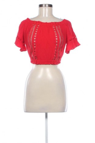 Dámská halenka H&M Divided, Velikost XS, Barva Červená, Cena  49,00 Kč