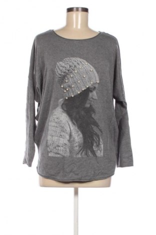 Γυναικεία μπλούζα Unbranded, Μέγεθος M, Χρώμα Γκρί, Τιμή 9,33 €