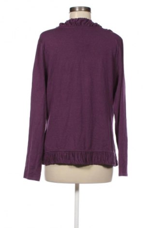 Damen Strickjacke Oui, Größe M, Farbe Lila, Preis € 4,99