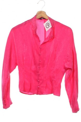 Dámská košile  Zara, Velikost XS, Barva Růžová, Cena  159,00 Kč