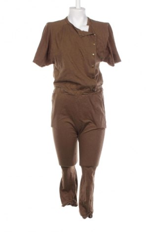 Salopetă lungă de damă Zara Trafaluc, Mărime S, Culoare Maro, Preț 46,99 Lei