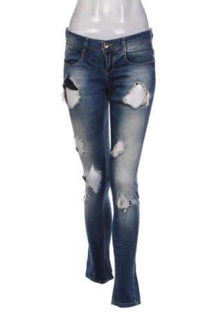 Dámské džíny  Bershka, Velikost M, Barva Modrá, Cena  99,00 Kč