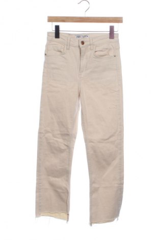 Dámské džíny  Zara, Velikost S, Barva Krémová, Cena  262,00 Kč