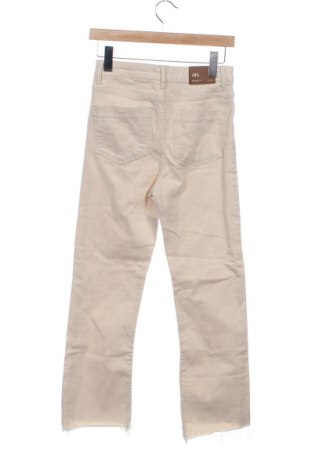 Dámské džíny  Zara, Velikost S, Barva Krémová, Cena  262,00 Kč