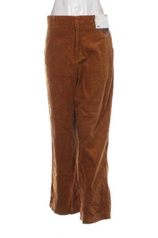 Damen Cordhose Uniqlo, Größe M, Farbe Orange, Preis 22,99 €, #133690436