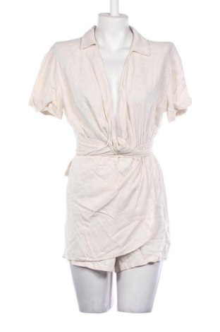 Women's short jumpsuit Mango, Μέγεθος S, Χρώμα Εκρού, Τιμή 14,99 €