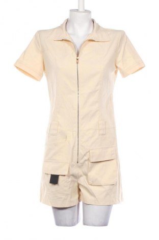 Women's short jumpsuit Unbranded, Μέγεθος L, Χρώμα Εκρού, Τιμή 19,95 €
