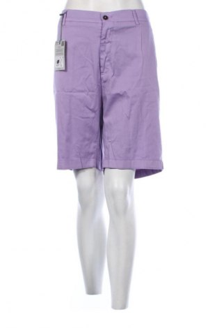 Pantaloni scurți de femei Berwich, Mărime XXL, Culoare Mov, Preț 196,99 Lei