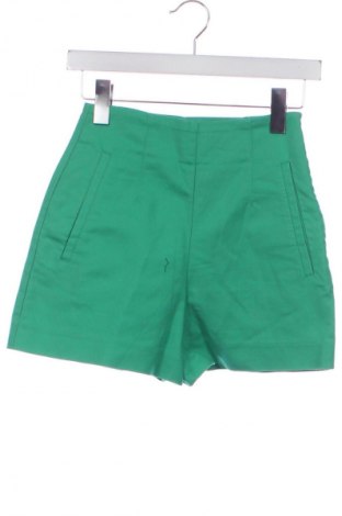 Dámske kraťasy  Zara, Veľkosť XS, Farba Zelená, Cena  12,79 €