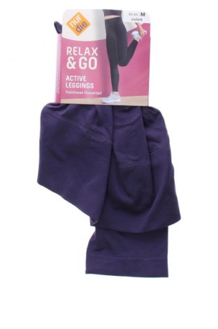 Damen Leggings Nur Die, Größe M, Farbe Lila, Preis 4,99 €