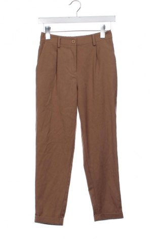 Damskie spodnie Alesia, Rozmiar XS, Kolor Brązowy, Cena 6,99 zł