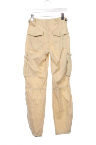 Dámské kalhoty  Bershka, Velikost XXS, Barva Béžová, Cena  219,00 Kč