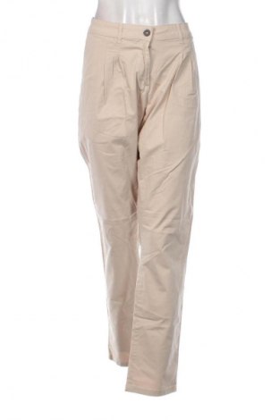 Pantaloni de femei Essentiel, Mărime L, Culoare Bej, Preț 18,99 Lei