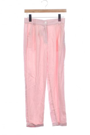 Dámské kalhoty  Sinsay, Velikost XS, Barva Růžová, Cena  89,00 Kč